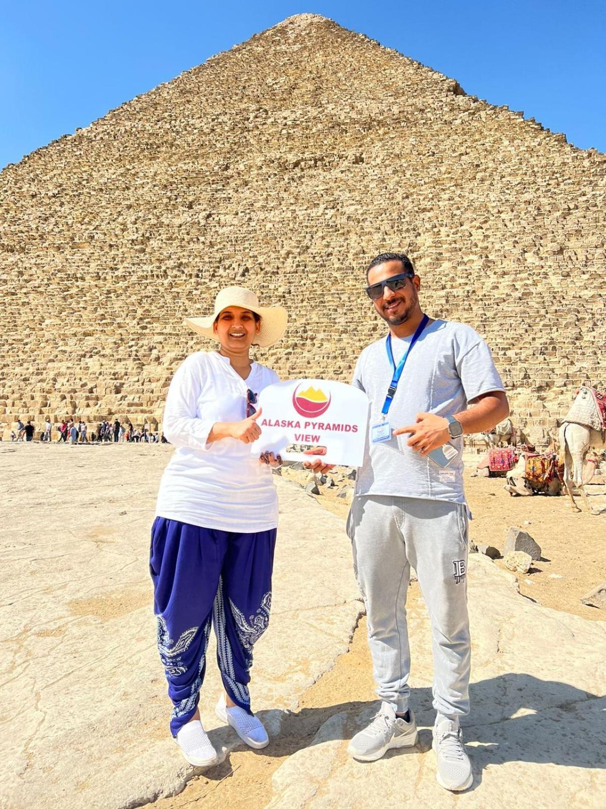 Alaskapyramidsview Kafret el-Gabal エクステリア 写真